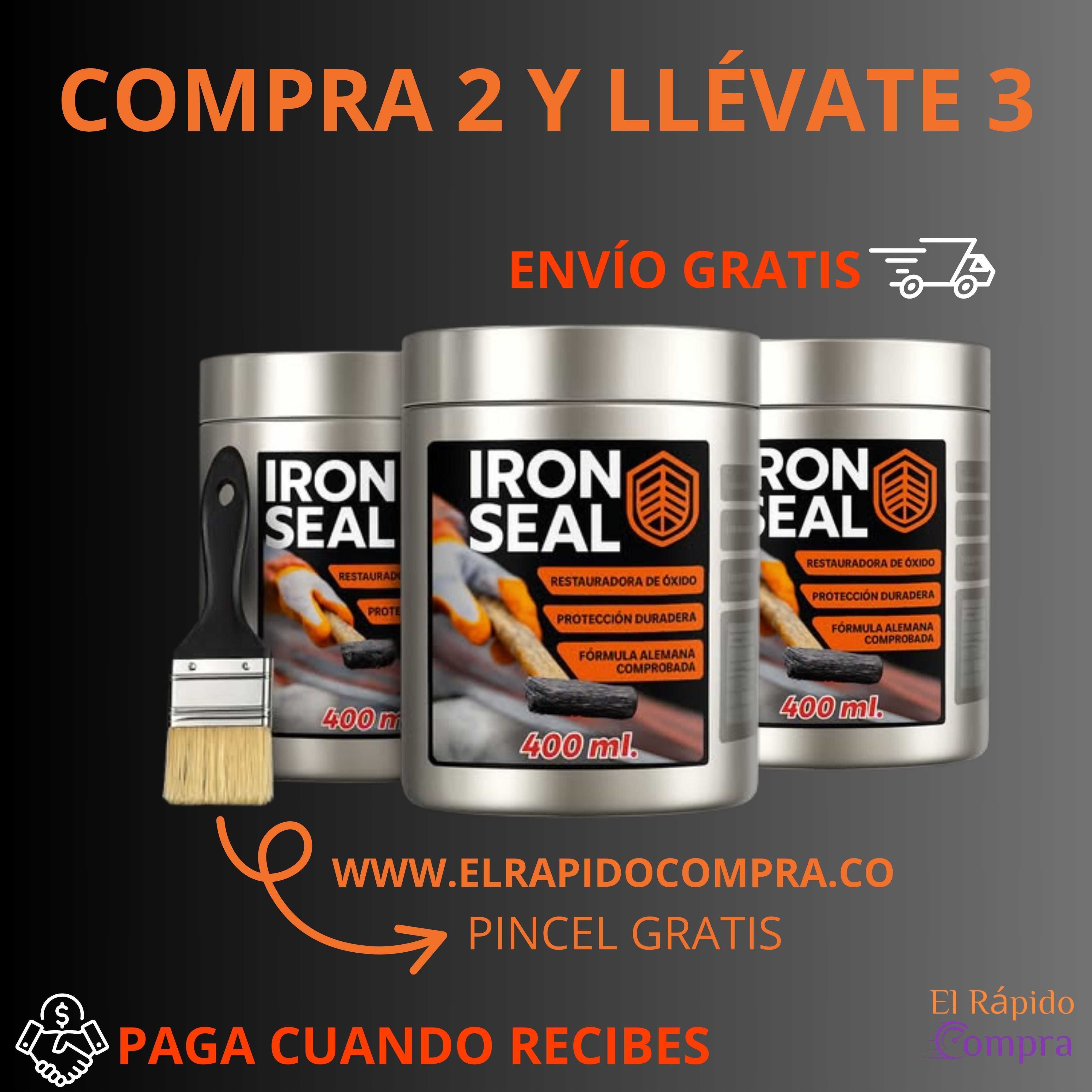 IRON SEAL- DILE ADIÓS AL ÓXIDO SIN ESFUERZO!